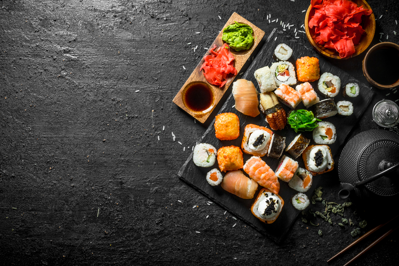 What are the 3 Main Ingredients in Sushi?