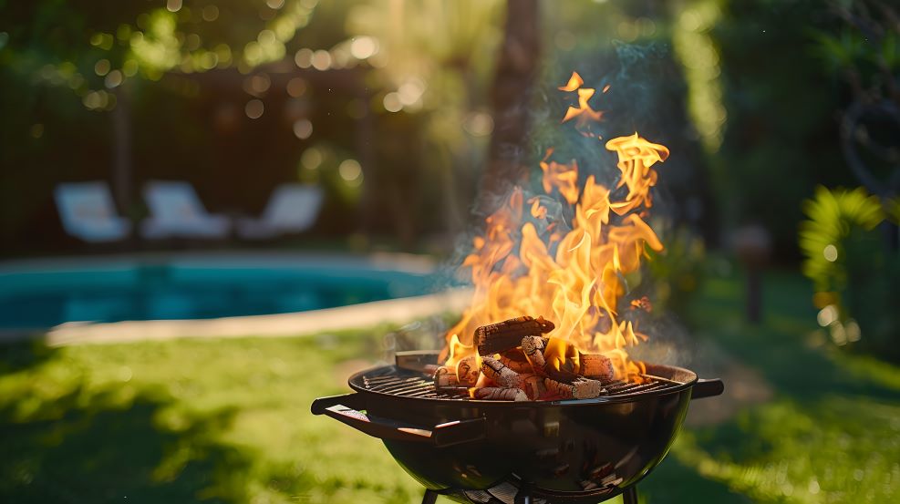 How Far Should a Charcoal Grill Be from Your House: Expert Advice