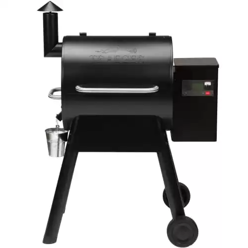 Traeger Grills Pro 575 Electric Wood Pellet Grill and Smoker, Black, 572 Square Inches Cook Area, 500 Degree Max Temperature, Meat Probe, 6 in 1 BBQ Grill with WiFi and app connectivity