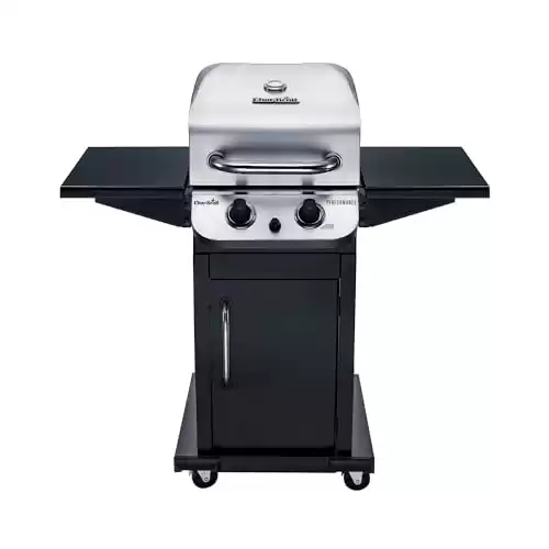 Char-Broil Performance Series Convective 2-Burner Cabinet Propane Gas Stainless Steel Grill - 463673519P1