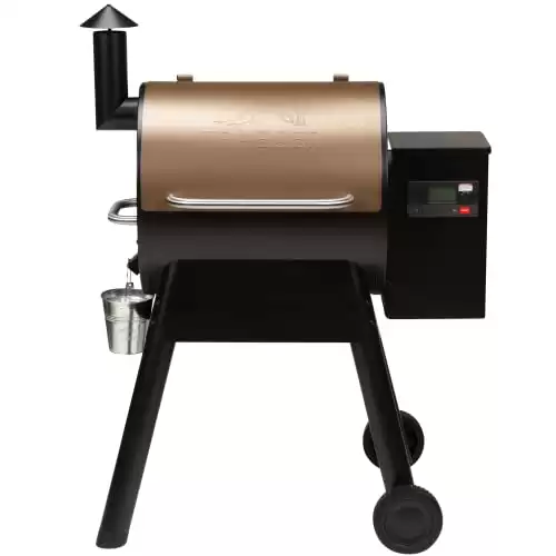 Traeger Grills Pro 575 Electric Wood Pellet Grill and Smoker, Bronze, 572 Square Inches Cook Area, 500 Degree Max Temperature, Meat Probe, 6 in 1 BBQ Grill with WiFi and app connectivity