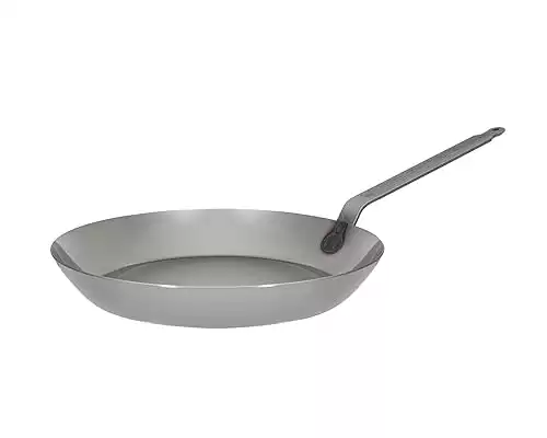 Matfer Bourgeat Black Carbon Steel Frying Pan, 15 3/4"