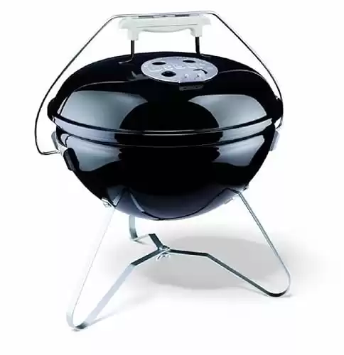 Weber Smokey Joe Premium 14-Inch Portable Grill , Black